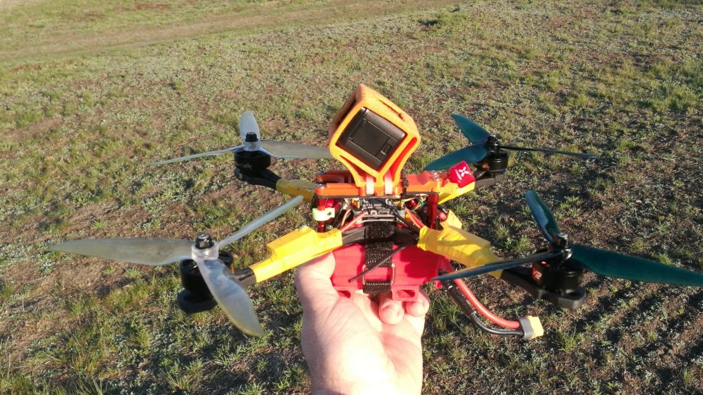 Alfa Monster 7 inch freestyle quadcopter