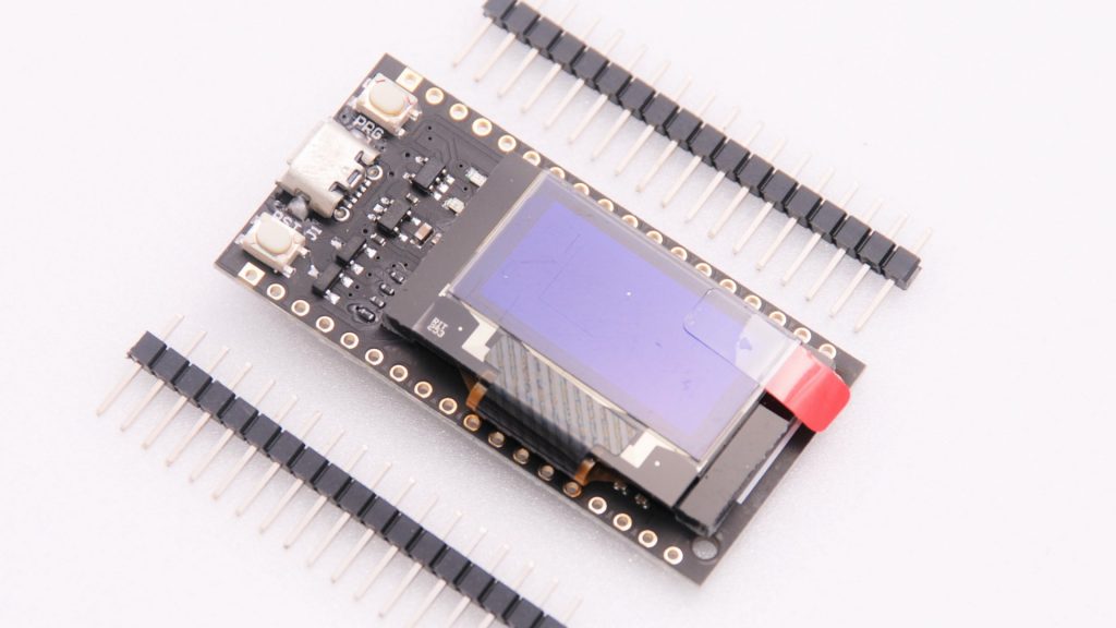 TTGO ESP32 with OLED display and LiPo charger